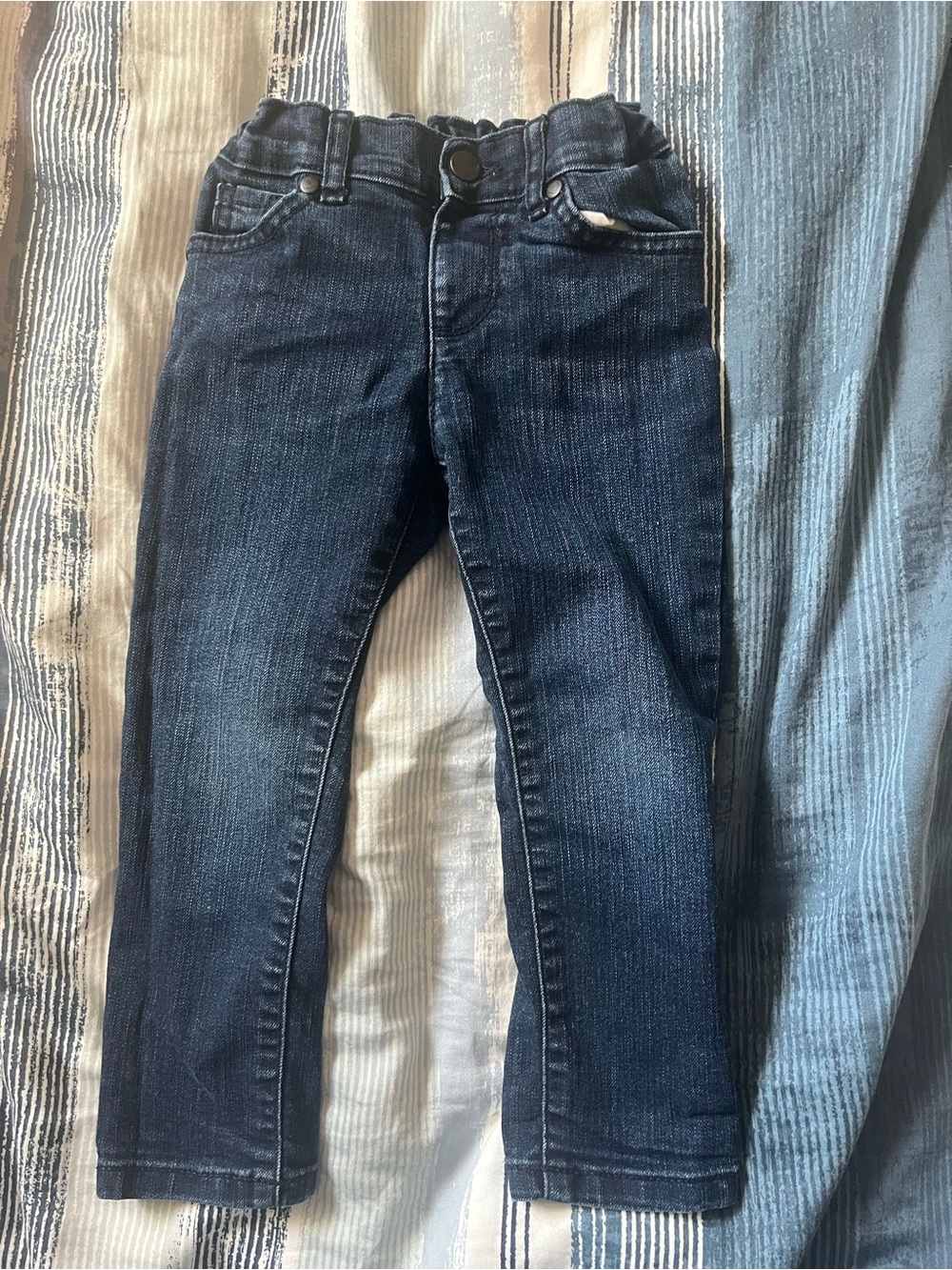 The Children's Place Dark Wash Skinny Jeans - Navy